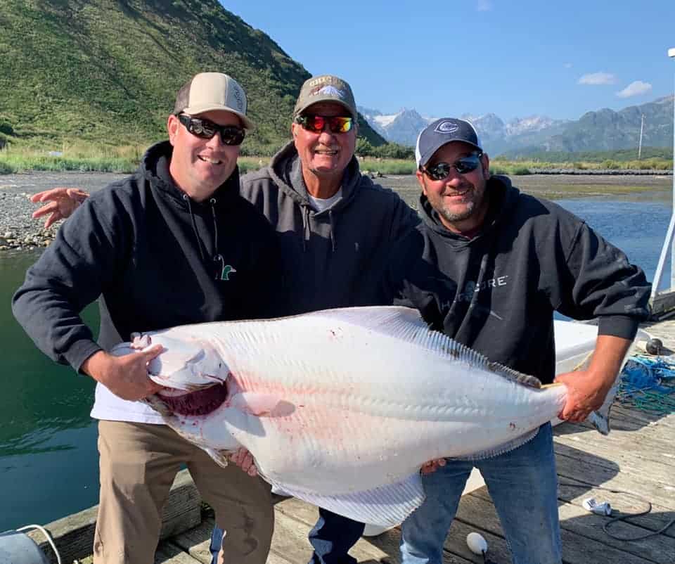 Alaska fishing, catch your first halibut